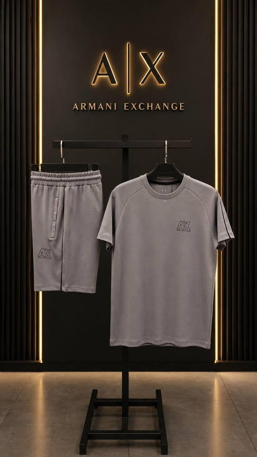 ARMANİ EXCHANGE GRİ ŞORTLU TAKIM
