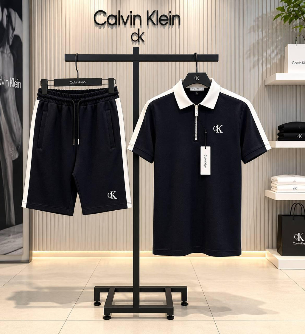 CALVİN KLEİN SİYAH ŞORTLU TAKIM