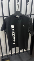 LACOSTE ARMALI BASKILI SİYAH EŞOFMAN TAKIMI