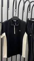 LACOSTE ARABİYELİ SİYAH EŞOFMAN TAKIMI