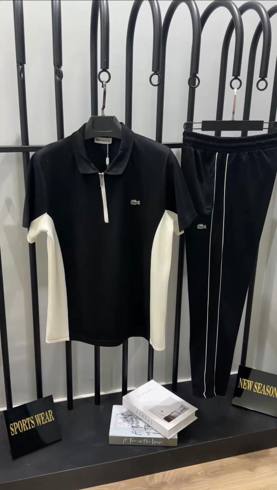 LACOSTE ARABİYELİ LACİVERT EŞOFMAN TAKIMI