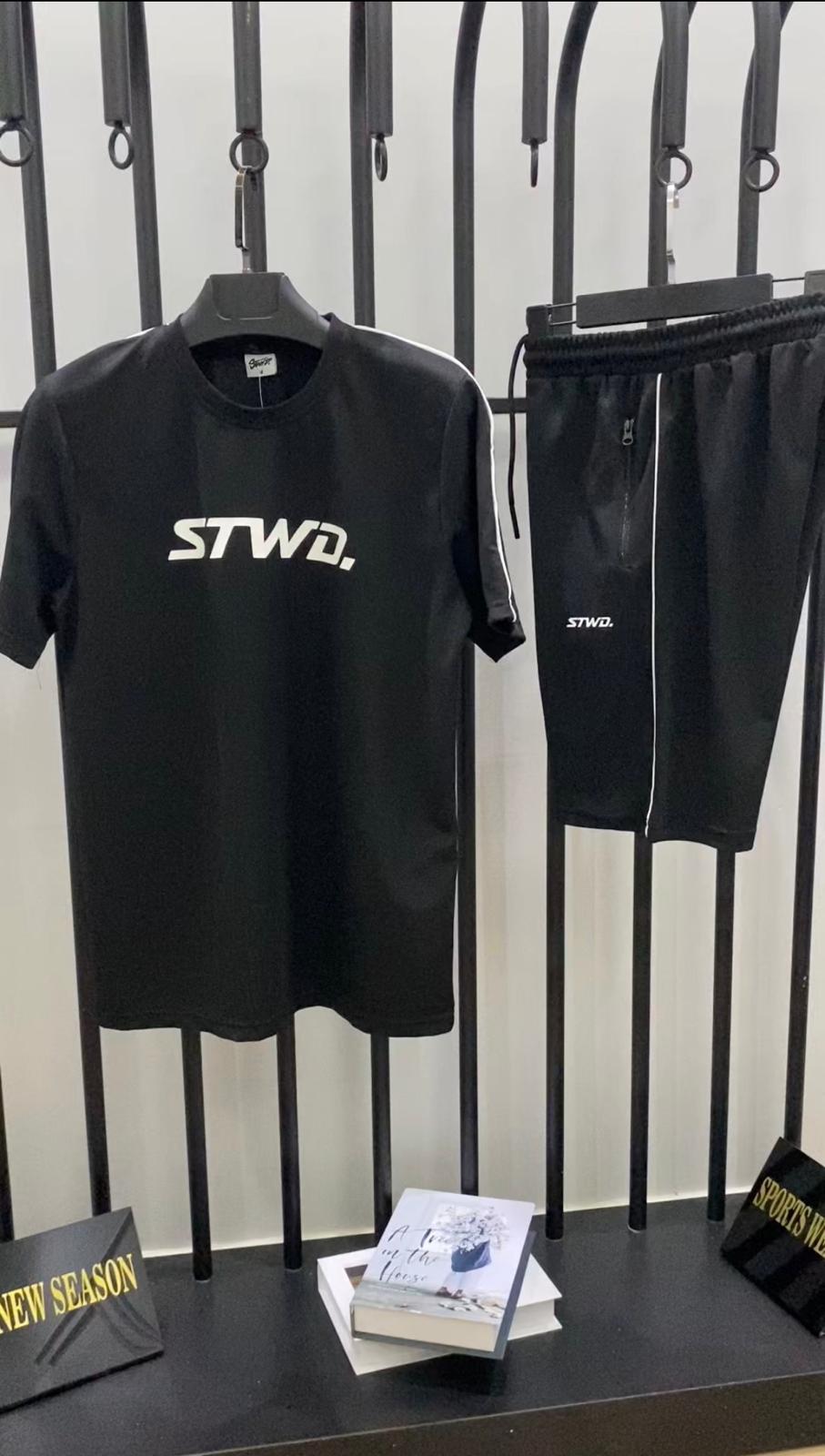 STWD SİYAH ŞORTLU TAKIM