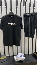 STWD SİYAH ŞORTLU TAKIM