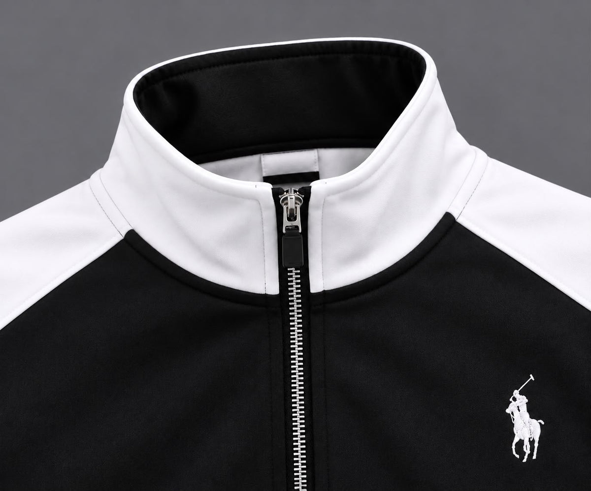 POLO SİYAH DOUBLE FACE EŞOFMAN TAKIMI